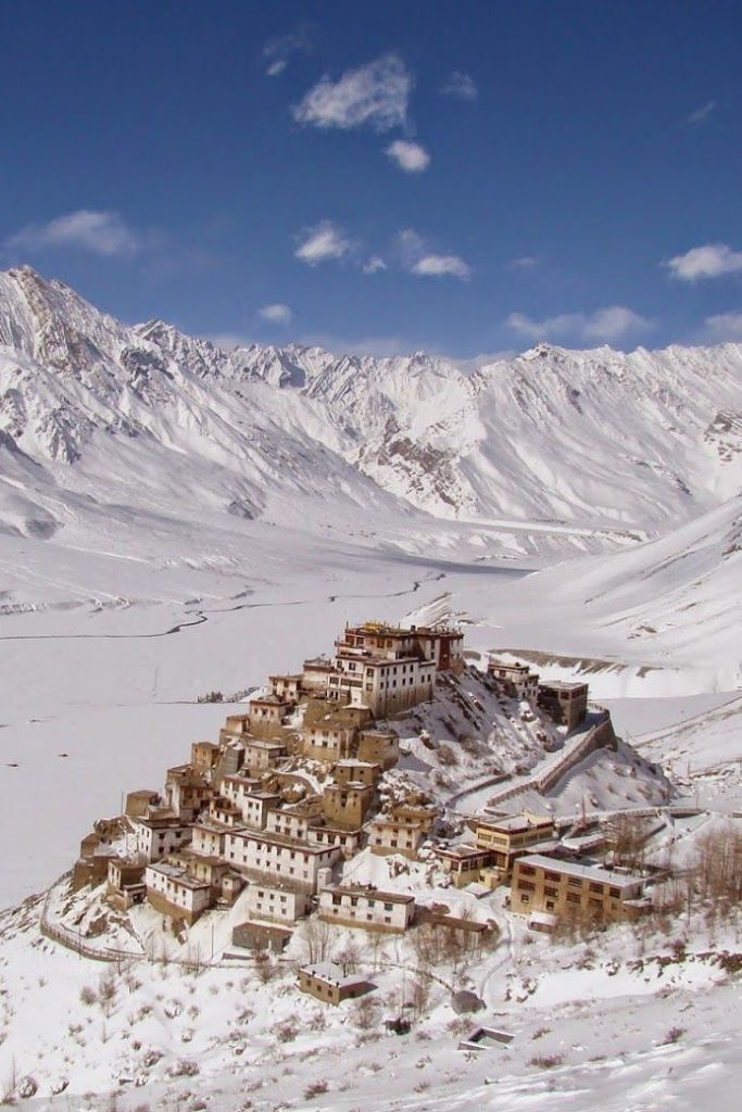 Key Monastery in Lahul Spiti Valley, Himachal Pradesh
