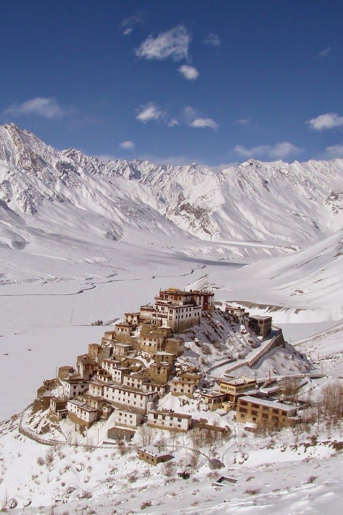 Key Monastery in Lahul Spiti Valley, Himachal Pradesh