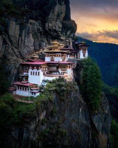 Bhutan Tour Package Tiger’s Nest Monastery Paro Bhutan cliffside monastery