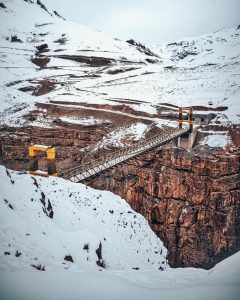 Chicham Bridge, the highest bridge in Asia, Spiti Valley